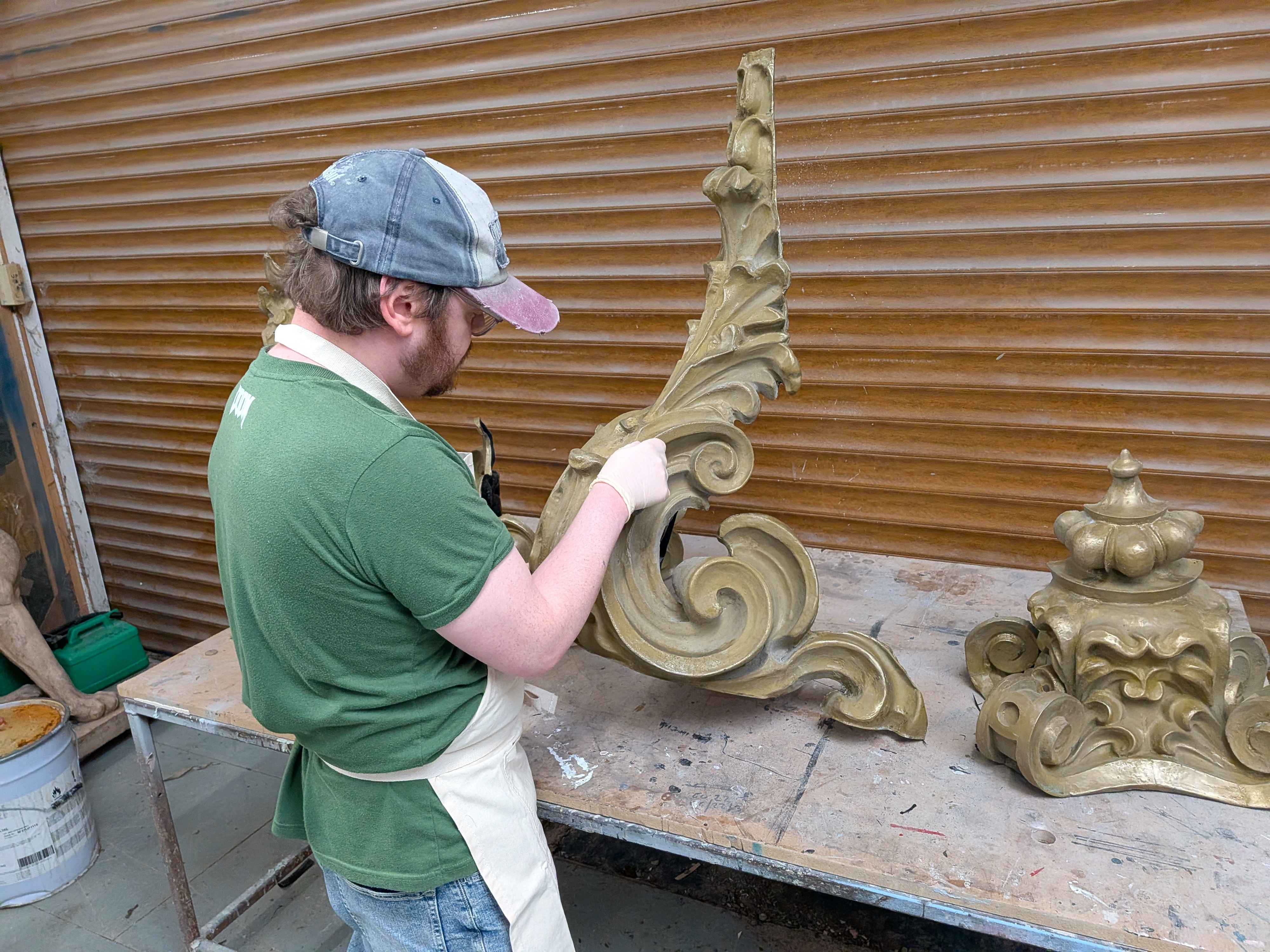 Casts for roofing restoration