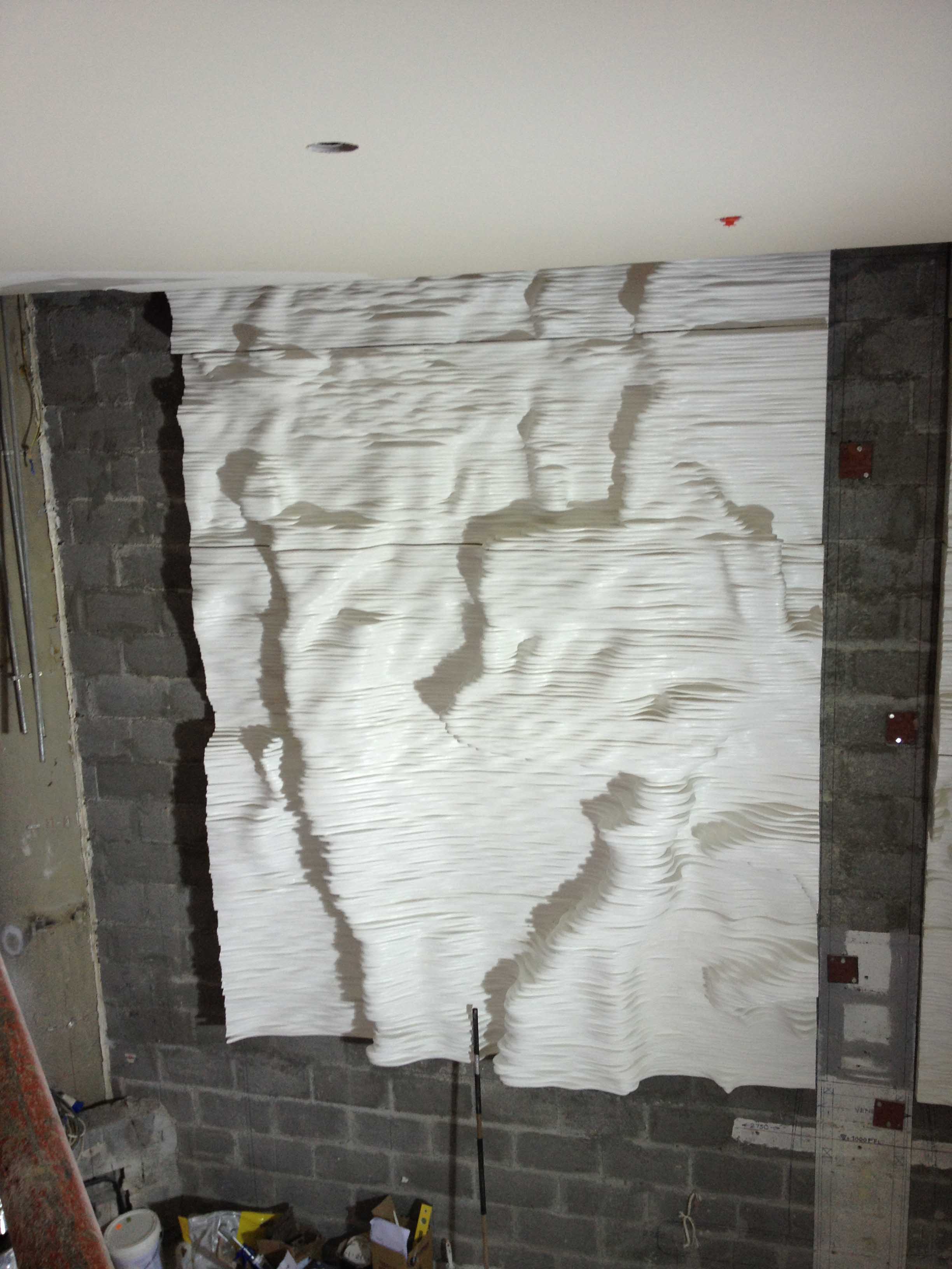 Fibreglass snowall Dubai Hotel