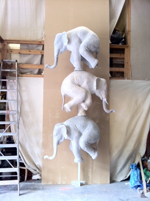 Louis Vuitton elephants