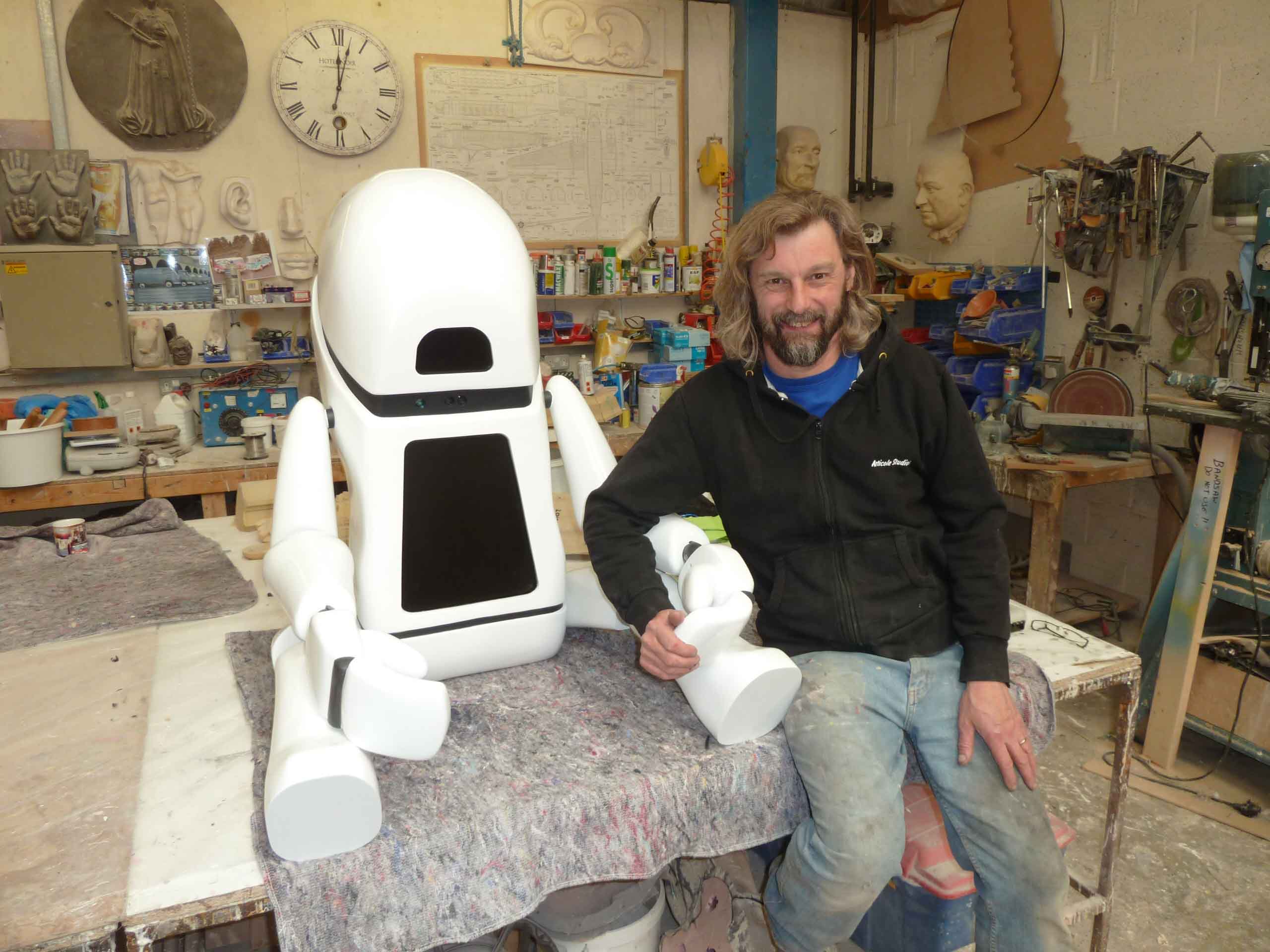 Robot for The Bristish Library