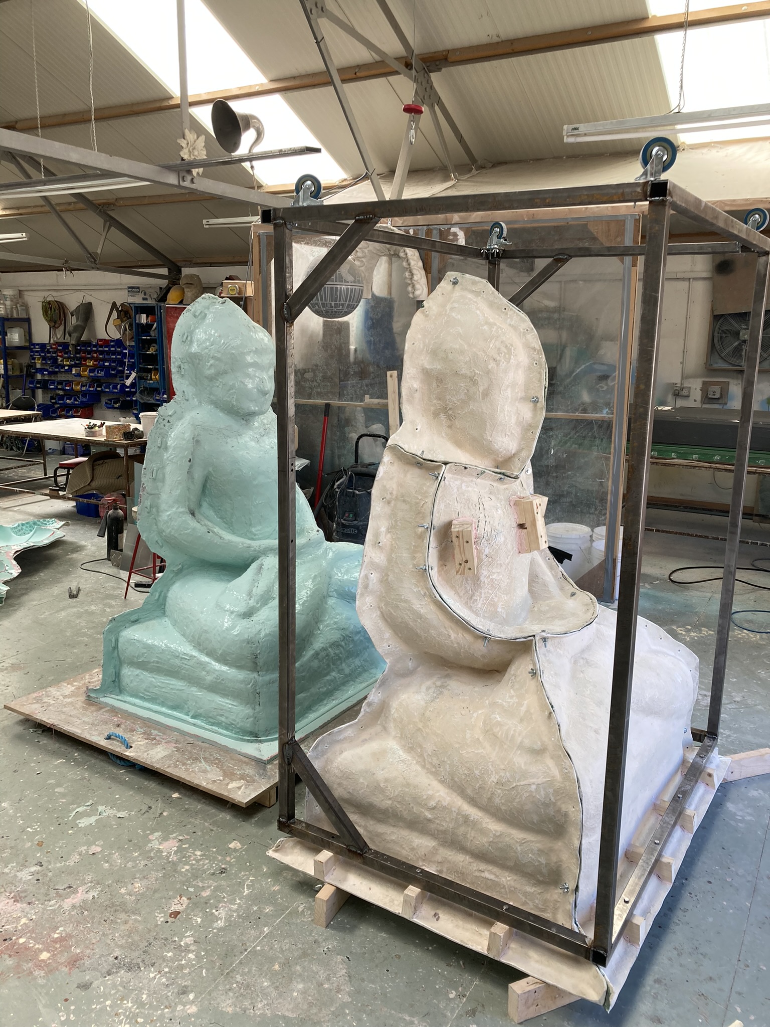 mould and frame for buddha