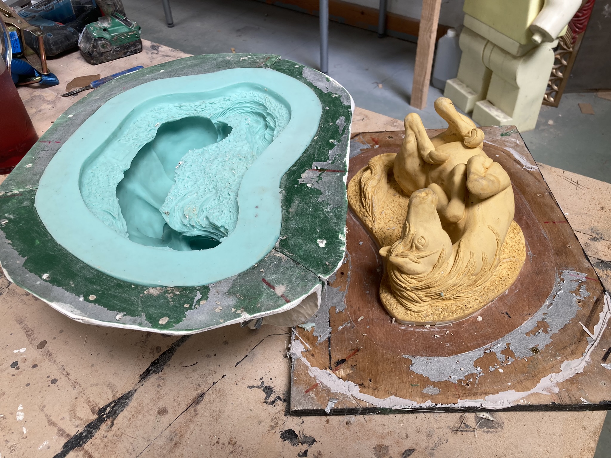mould of horse